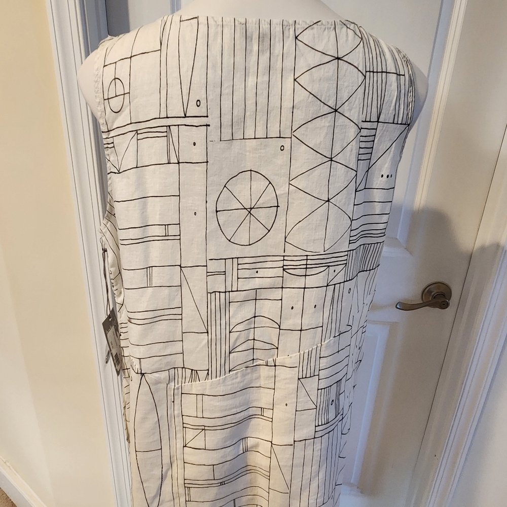 Habitat linen cotton dress size large - Picture 8 of 11